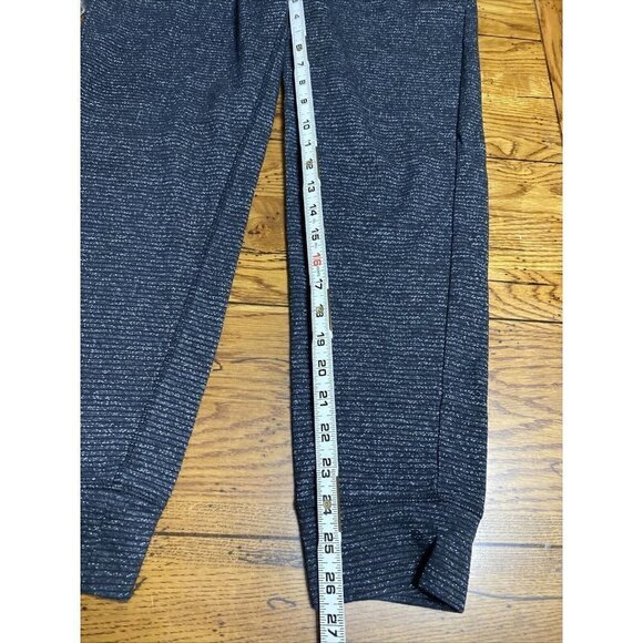 CHAMPION Elastic Waist Drawstring Jogger Athleisure Pants Black Gray Size Medium - Picture 5 of 8